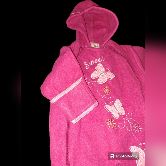 Precious Creations Pink Winter Suit Infant 3-6 mo - Picture 4 of 9